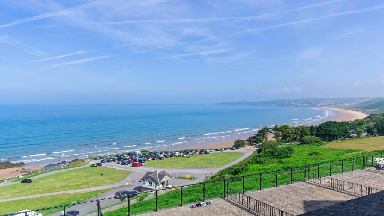 Apartament Clifton Court Apt 23 With Seaviews & Heated Pool Croyde Zewnętrze zdjęcie